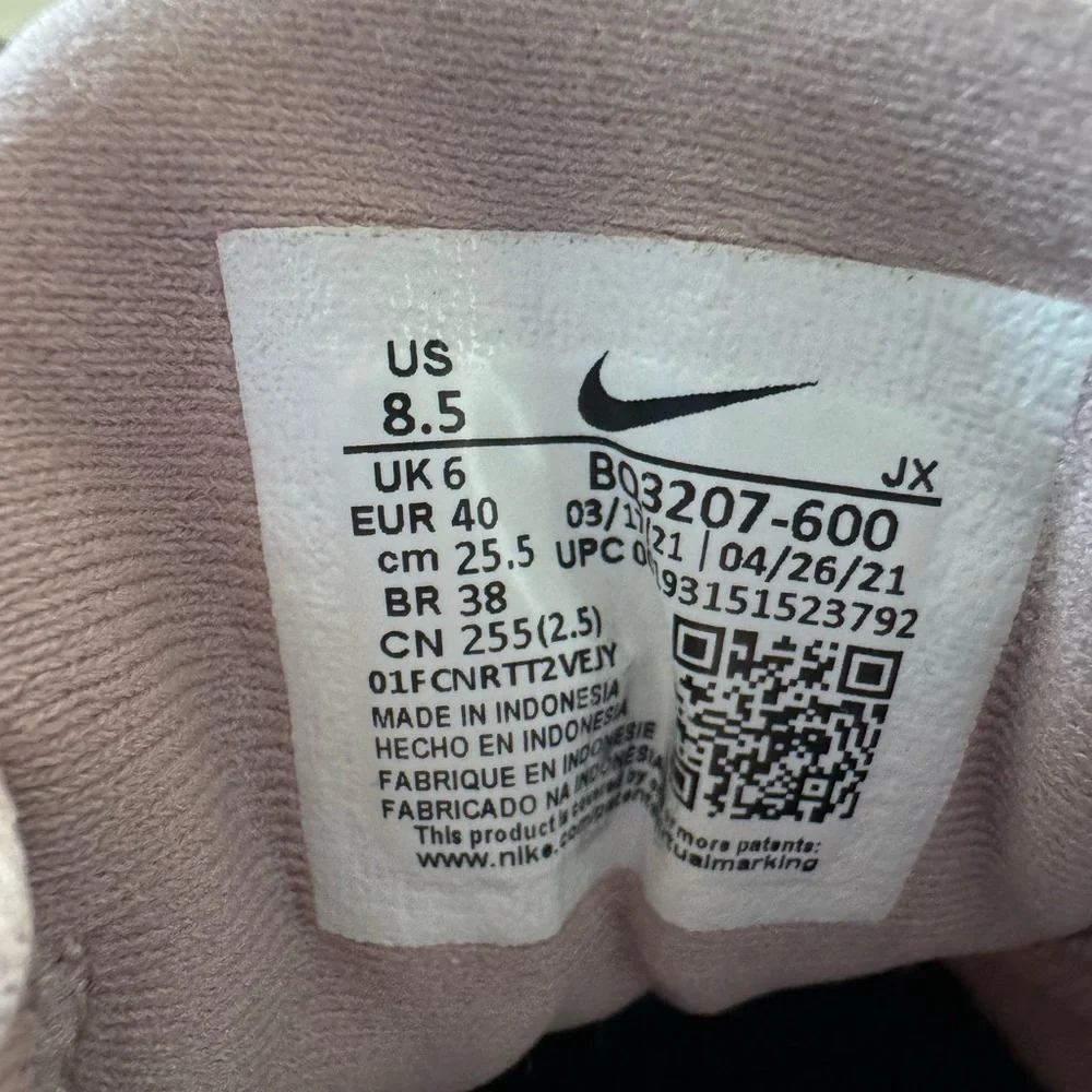 Nike Revolution 5 Women’s Barely Rose Running Shoes BQ3207-600 Size US 8.5 - Picture 6 of 7